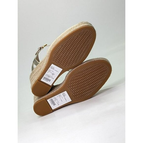 Cole Haan Cloudfeel Women's Espadrille Wedge Heels Linen Size 7.5 MSRP $160 - Picture 6 of 7